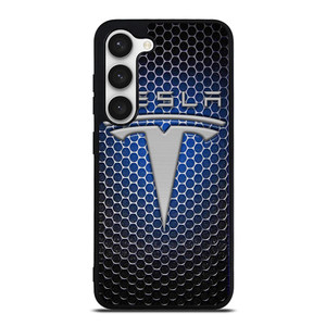 TESLA METAL LOGO  Samsung Galaxy S23 Case