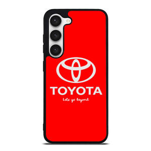TOYOTA LETS GO BEYOND LOGO RED  Samsung Galaxy S23 Case