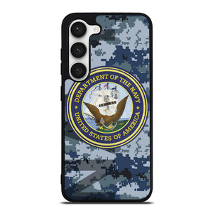 US NAVY CAMO LOGO Samsung Galaxy S23 Case US NAVY CAMO LOGO Samsung Galaxy S23 Case