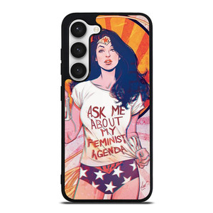 WONDER WOMAN QUOTE Samsung Galaxy S23 Case WONDER WOMAN QUOTE Samsung Galaxy S23 Case