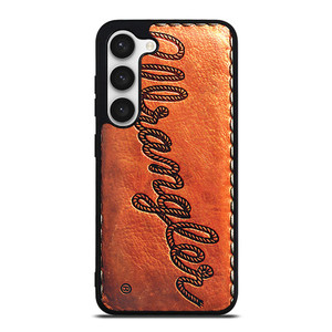 WRANGLER JEANS LOGO LEATHER Samsung Galaxy S23 Case WRANGLER JEANS LOGO LEATHER Samsung Galaxy S23 Case