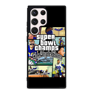 LOS ANGELES RAMS CHAMPIONS CARTOON Samsung Galaxy S23 Ultra Case