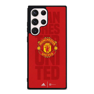 MANCHESTER UNITED FC ADIDAS LOGO Samsung Galaxy S23 Ultra Case MANCHESTER UNITED FC ADIDAS LOGO Samsung Galaxy S23 Ultra Case