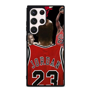 MICHAEL JORDAN CHICAGO BULLS COLLAGE Samsung Galaxy S23 Ultra Case