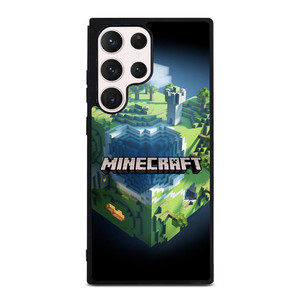 MINECRAFT GAME WORLD LOGO Samsung Galaxy S23 Ultra Case