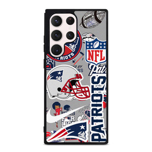NEW ENGLAND PATRIOTS NFL STICKER BOMB Samsung Galaxy S23 Ultra Case NEW ENGLAND PATRIOTS NFL STICKER BOMB Samsung Galaxy S23 Ultra Case