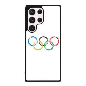 OLYMPIC RINGS LOGO BRUSHED Samsung Galaxy S23 Ultra Case