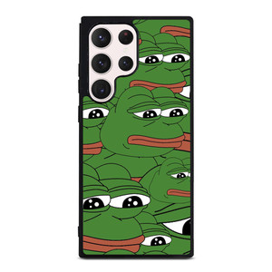 PEPE THE FROG PATTERN Samsung Galaxy S23 Ultra Case PEPE THE FROG PATTERN Samsung Galaxy S23 Ultra Case
