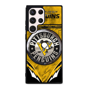 PITTSBURGH PENGUINS METAL NHL Samsung Galaxy S23 Ultra Case PITTSBURGH PENGUINS METAL NHL Samsung Galaxy S23 Ultra Case