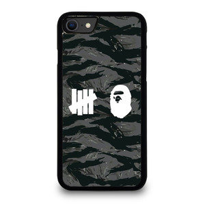 UNDEFEATED BAPE LOGO CAMO iPhone SE 2020 Case