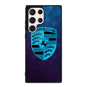 PORSCHE CAR BLUE LOGO Samsung Galaxy S23 Ultra Case PORSCHE CAR BLUE LOGO Samsung Galaxy S23 Ultra Case