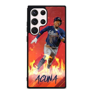 RONALD ACUNA JR ATLANTA BRAVES BASEBALL MLB Samsung Galaxy S23 Ultra Case
