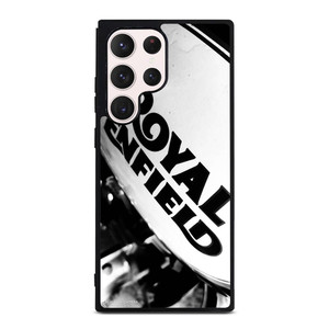 ROYAL ENFIELD LOGO BLACK WHITE Samsung Galaxy S23 Ultra Case