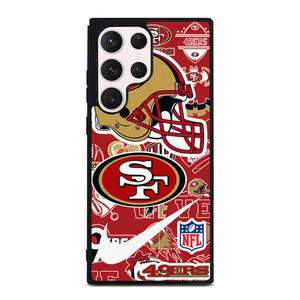 SAN FRANCISCO 49ERS NFL STICKER BOMB Samsung Galaxy S23 Ultra Case