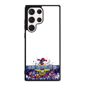 SPIDERMAN VS ALL MARVEL HEROES KAWAII Samsung Galaxy S23 Ultra Case