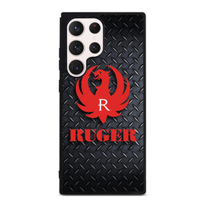 STURM RUGER FIREARM PLATE LOGO Samsung Galaxy S23 Ultra Case STURM RUGER FIREARM PLATE LOGO Samsung Galaxy S23 Ultra Case