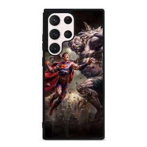 SUPERMAN VS DOOMSDAY ART Samsung Galaxy S23 Ultra Case SUPERMAN VS DOOMSDAY ART Samsung Galaxy S23 Ultra Case