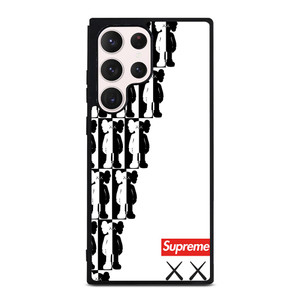 SUPREME KAWS BLACK WHITE Samsung Galaxy S23 Ultra Case