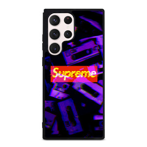 SUPREME PURPLE CASSETTE GLITCH Samsung Galaxy S23 Ultra Case SUPREME PURPLE CASSETTE GLITCH Samsung Galaxy S23 Ultra Case