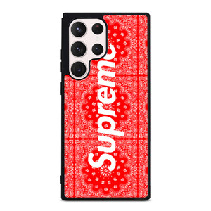 SUPREME RED BANDANA Samsung Galaxy S23 Ultra Case SUPREME RED BANDANA Samsung Galaxy S23 Ultra Case