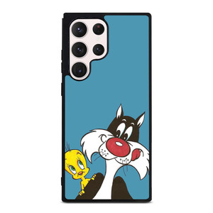 SYLVESTER AND TWEETY CLASSIC CARTOON Samsung Galaxy S23 Ultra Case