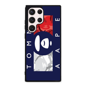 TOMMY HILFIGER BAPE CAMO LOGO Samsung Galaxy S23 Ultra Case TOMMY HILFIGER BAPE CAMO LOGO Samsung Galaxy S23 Ultra Case