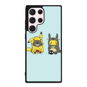 TOTORO X PIKACHU CARTOON Samsung Galaxy S23 Ultra Case TOTORO X PIKACHU CARTOON Samsung Galaxy S23 Ultra Case