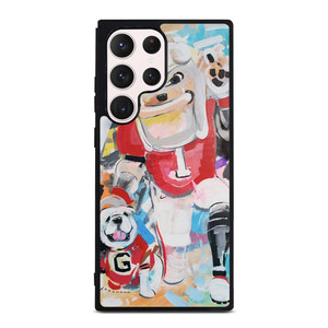 UNIVERSITY OF GEORGIA BULLDOGS UGA ART Samsung Galaxy S23 Ultra Case UNIVERSITY OF GEORGIA BULLDOGS UGA ART Samsung Galaxy S23 Ultra Case