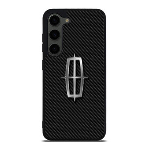 LINCOLN MOTOR LOGO CARBON Samsung Galaxy S23 Plus Case