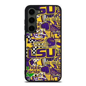 LSU Tigers UNIVERSUTY COLLAGE Samsung Galaxy S23 Plus Case