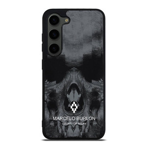 MARCELO BURLON SKULL LOGO Samsung Galaxy S23 Plus Case