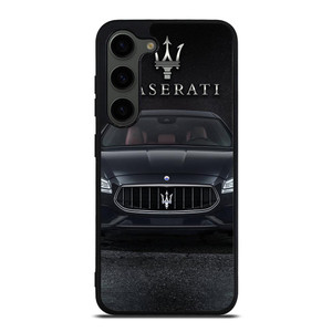 MASERATI CAR BLACK LOGO Samsung Galaxy S23 Plus Case