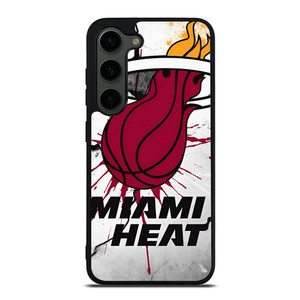 MIAMI HEAT CRACKED LOGO Samsung Galaxy S23 Plus Case
