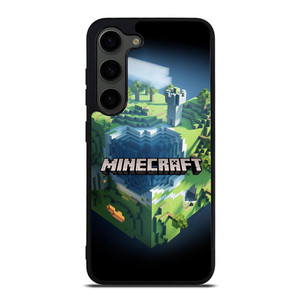 MINECRAFT GAME WORLD LOGO Samsung Galaxy S23 Plus Case