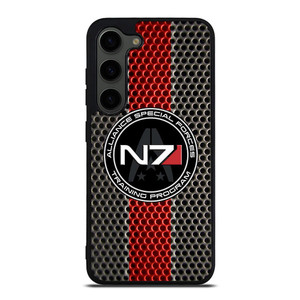 N7 MASS EFFECT PLATE LOGO Samsung Galaxy S23 Plus Case