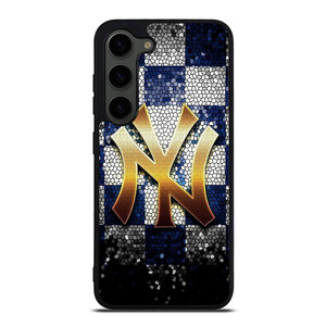 NEW YORK YANKEES GLASS ART Samsung Galaxy S23 Plus Case