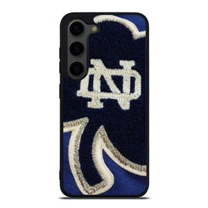 NOTRE DAME BLUE SHAMROCK LOGO Samsung Galaxy S23 Plus Case