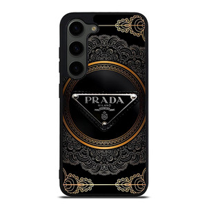 PRADA MILANO BLACK GOLD Samsung Galaxy S23 Plus Case