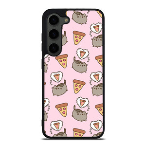 PUSHEEN THE CAT PIZZA Samsung Galaxy S23 Plus Case
