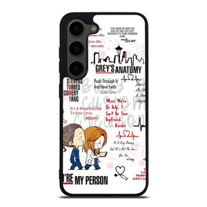 QUOTES OF GREY'S ANATOMY Samsung Galaxy S23 Plus Case