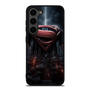 SUPERMAN DARK LOGO ICON Samsung Galaxy S23 Plus Case