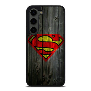 SUPERMAN WOODEN LOGO Samsung Galaxy S23 Plus Case