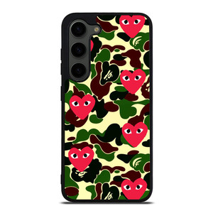 SUPREME BAPE COMME DES GARCONS Samsung Galaxy S23 Plus Case SUPREME BAPE COMME DES GARCONS Samsung Galaxy S23 Plus Case