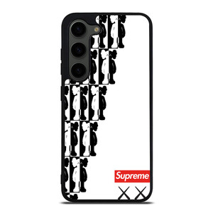 SUPREME KAWS BLACK WHITE Samsung Galaxy S23 Plus Case SUPREME KAWS BLACK WHITE Samsung Galaxy S23 Plus Case
