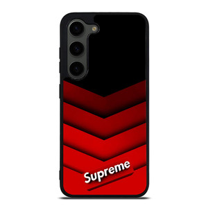 SUPREME RED PATTERN Samsung Galaxy S23 Plus Case