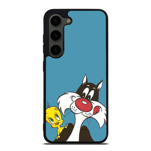 SYLVESTER AND TWEETY CLASSIC CARTOON Samsung Galaxy S23 Plus Case SYLVESTER AND TWEETY CLASSIC CARTOON Samsung Galaxy S23 Plus Case