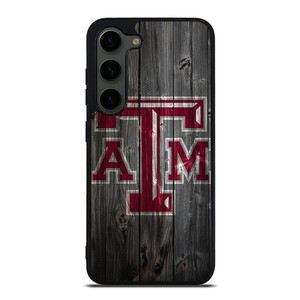 TEXAS AGGIES WOODEN LOGO Samsung Galaxy S23 Plus Case
