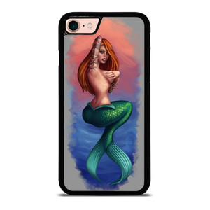 ANIMATED MERMAID TATTOO iPhone 8 Case