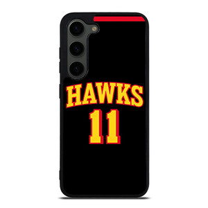TRAE YOUNG ATLANTA HAWKS BLACK Samsung Galaxy S23 Plus Case