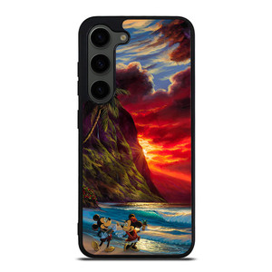 TROPICAL BEAUTIFUL MICKEY MINNIE Samsung Galaxy S23 Plus Case